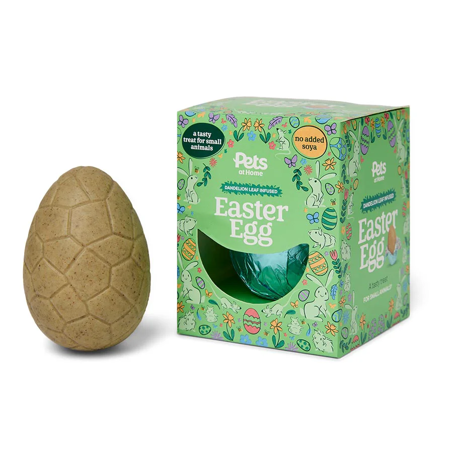 Responsible Pets at Home Dandelion Infused Small Animal Easter Egg 40g Fine Crafted