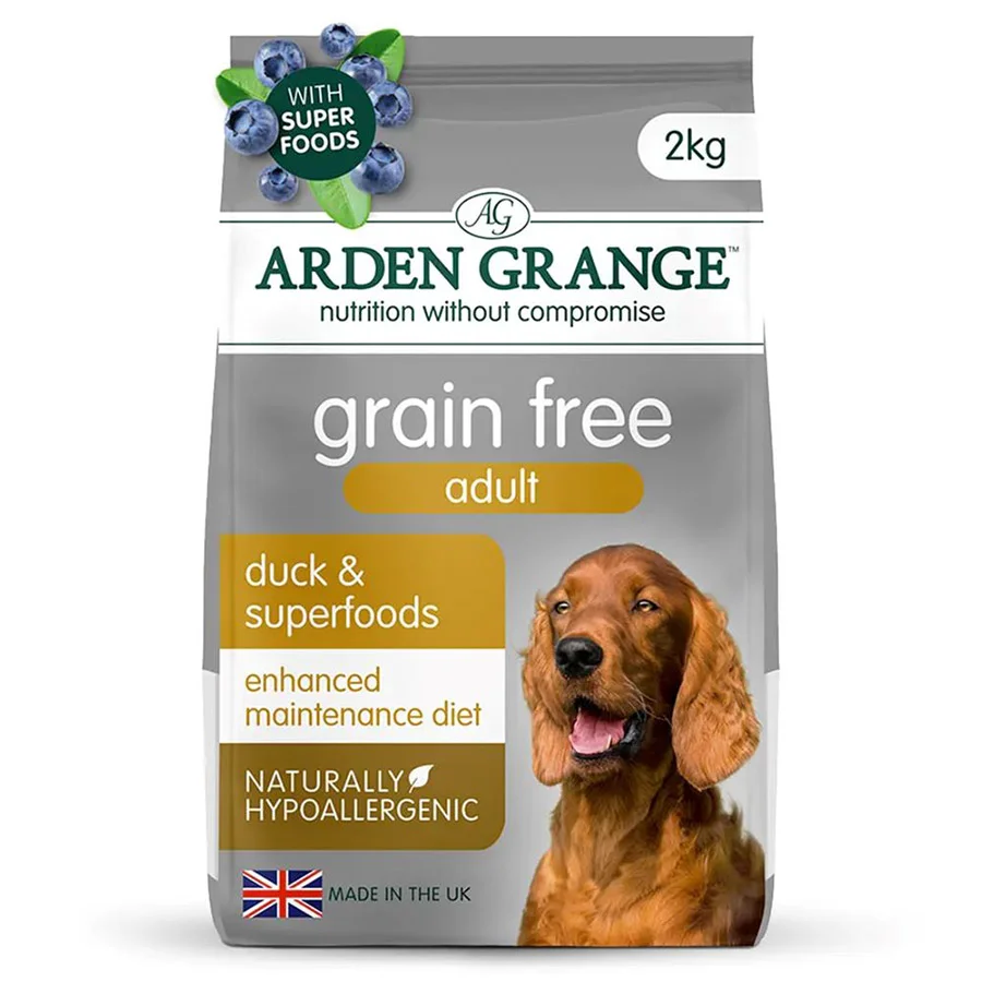 Secure Arden Grange Grain Adult Dry Dog Food Duck With Superfoods 2kg Innovative