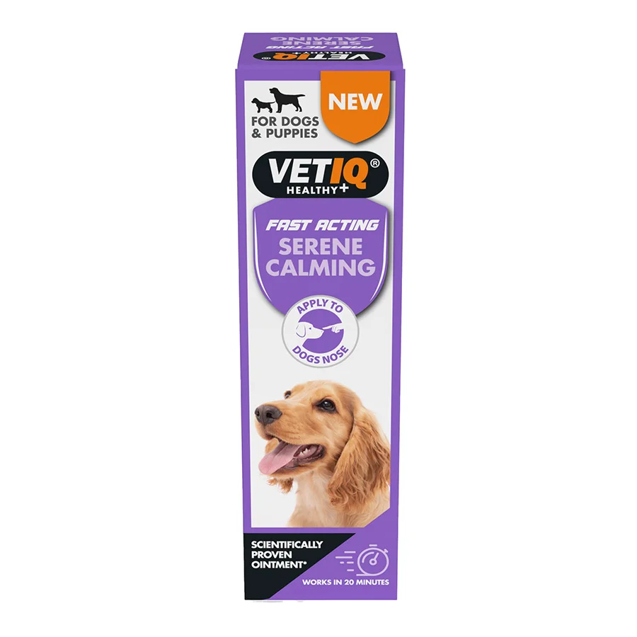 Fashionable VetIQ Serene Calming Ointment for Dogs 50g Refined