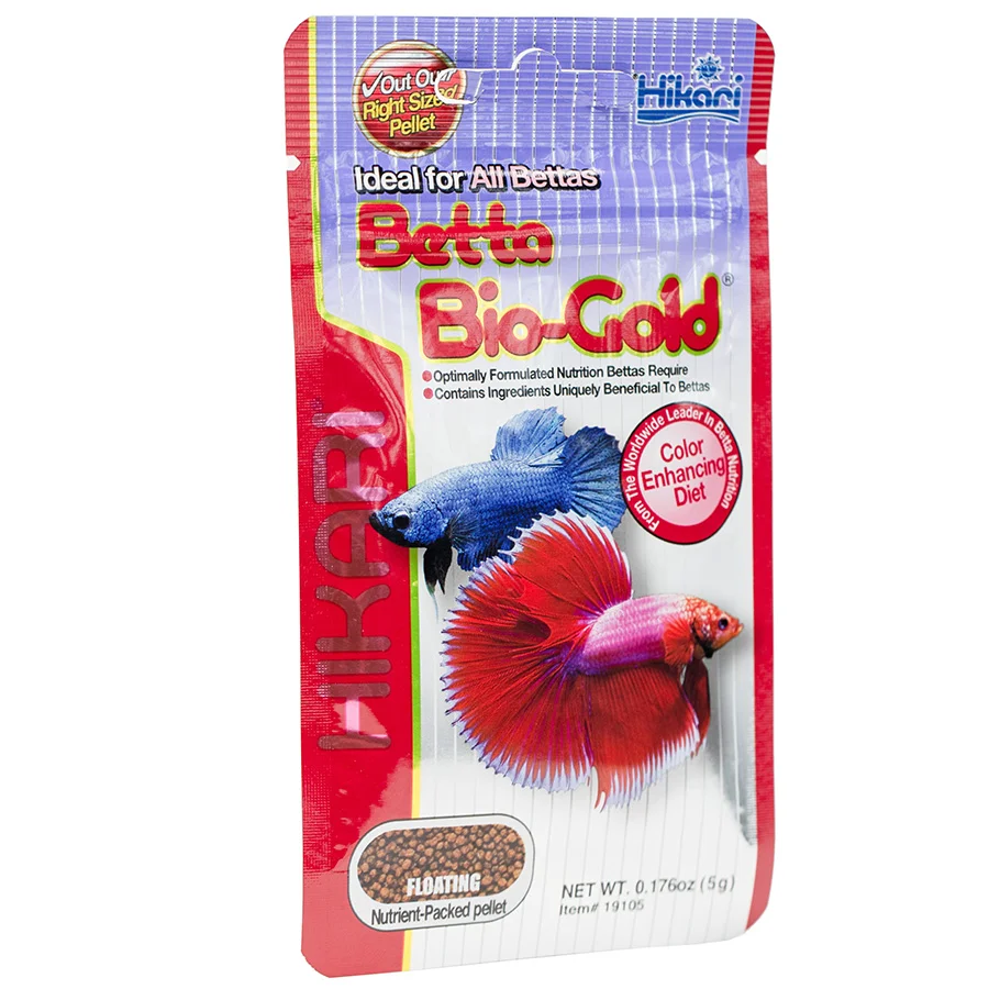 Natural Hikari Bio Gold Betta Fish Food 5g Luxury