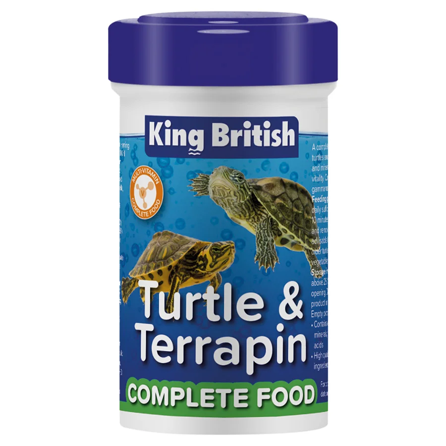 Recyclable King British Turtle Terrapin Complete Food High-Grade