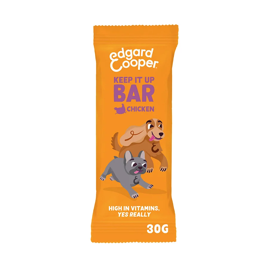 Secure Edgard Cooper Dog Treat Bar Chicken 30g Verified