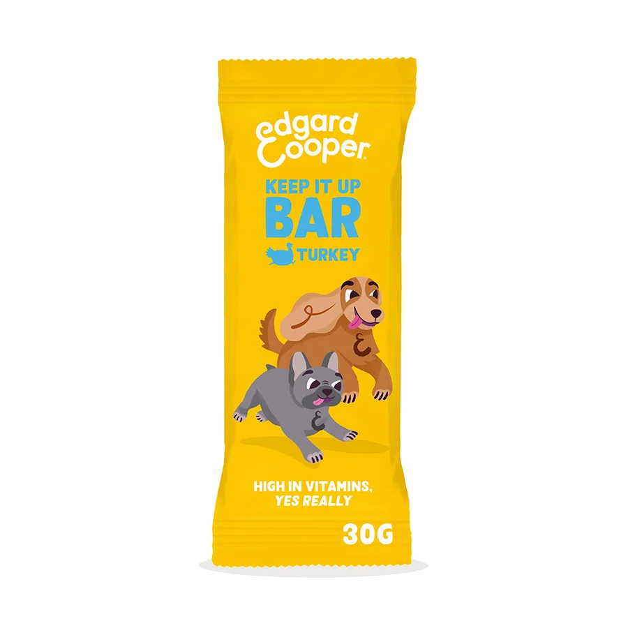 Stylish Edgard Cooper Dog Treat Bar Turkey 30g Elite