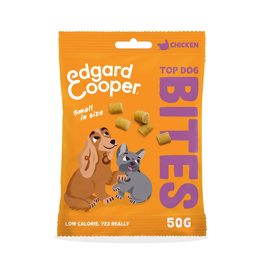 Excellent Edgard Cooper Dog Treat Small Bites Chicken 50g Sophisticated