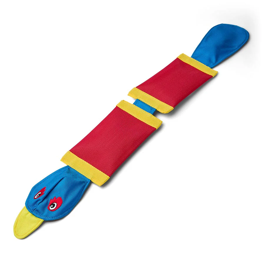 Eco-Friendly Pets at Home Rough and Tough Flattie Duck Dog Toy Optimized