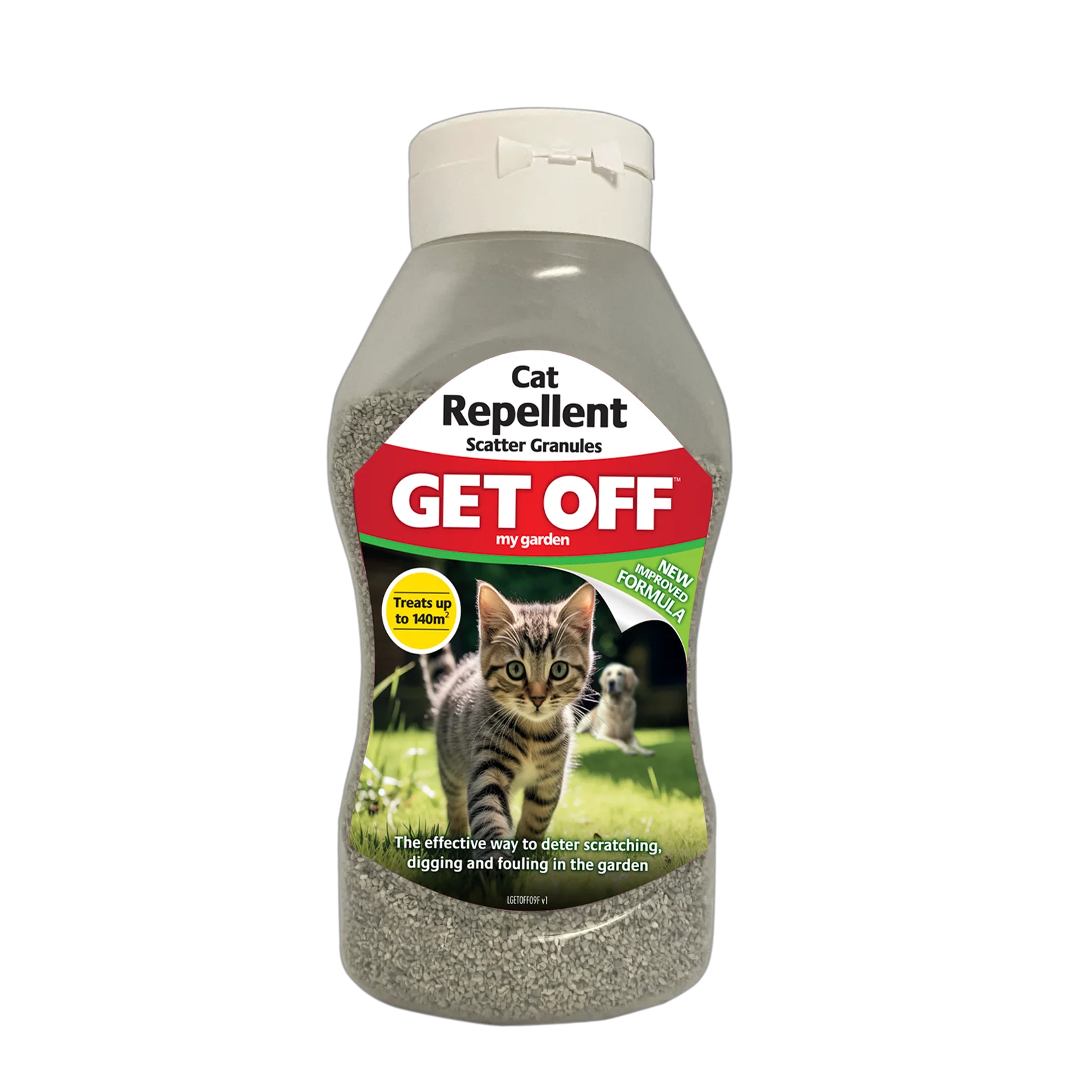 Versatile Get Off Cat Repellent Granules 600ml Reusable