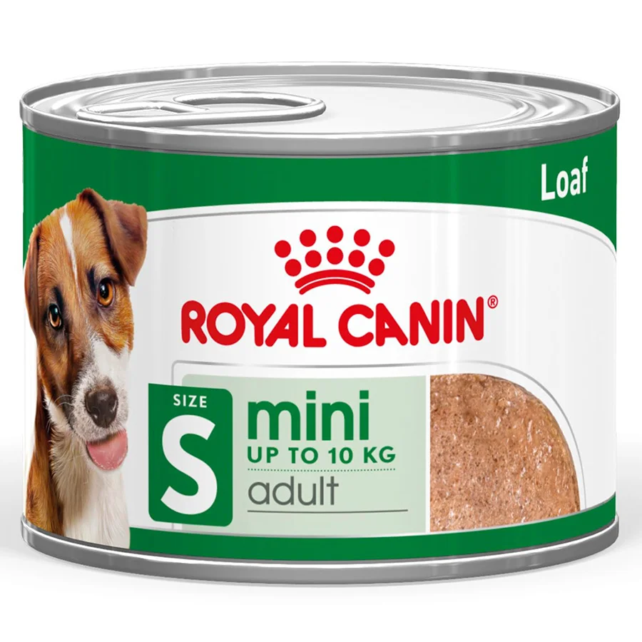 Minimalist Royal Canin Mini Wet Adult Dog Food in Loaf 195g Can Next-Generation