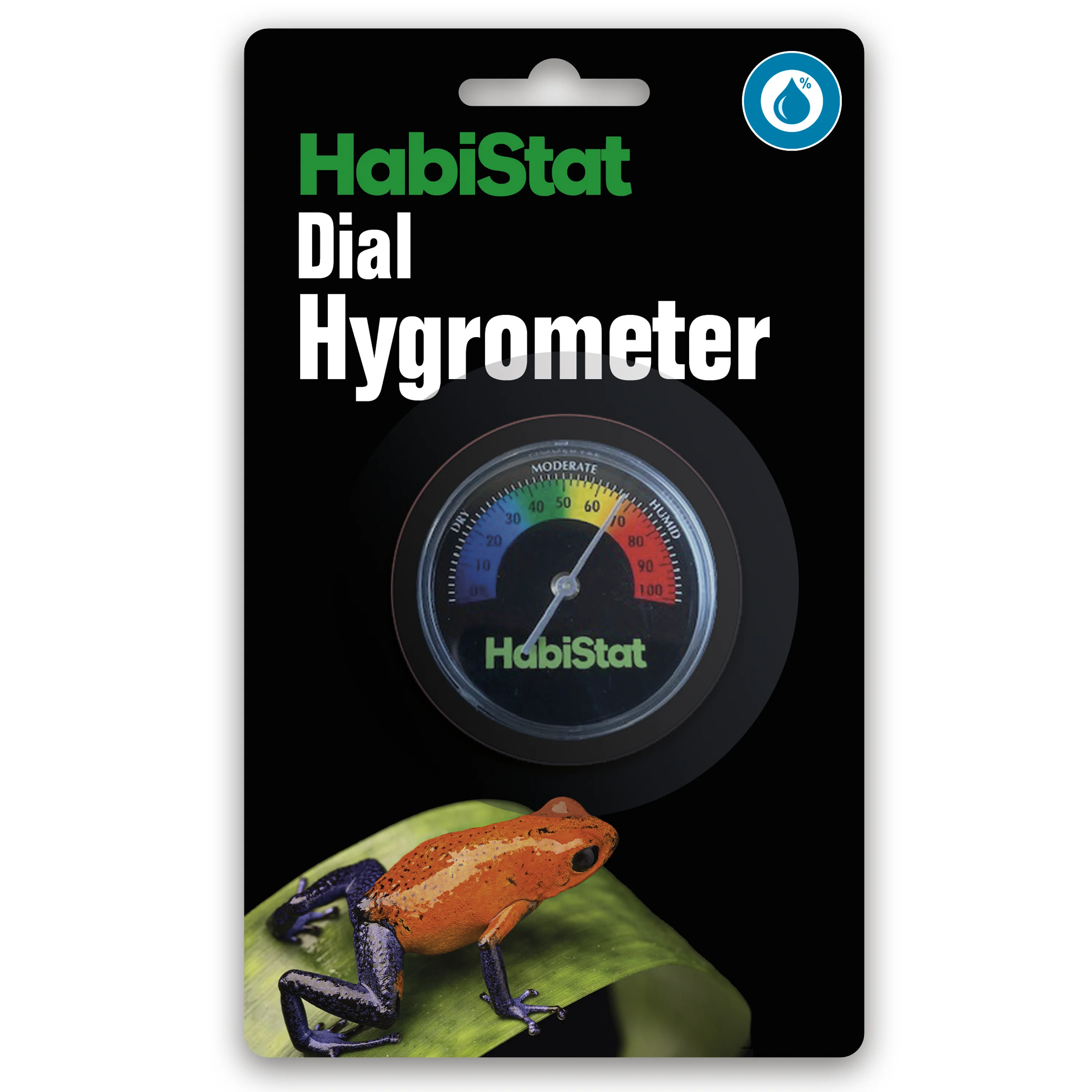 Lightweight HabiStat Dial Hygrometer Advanced
