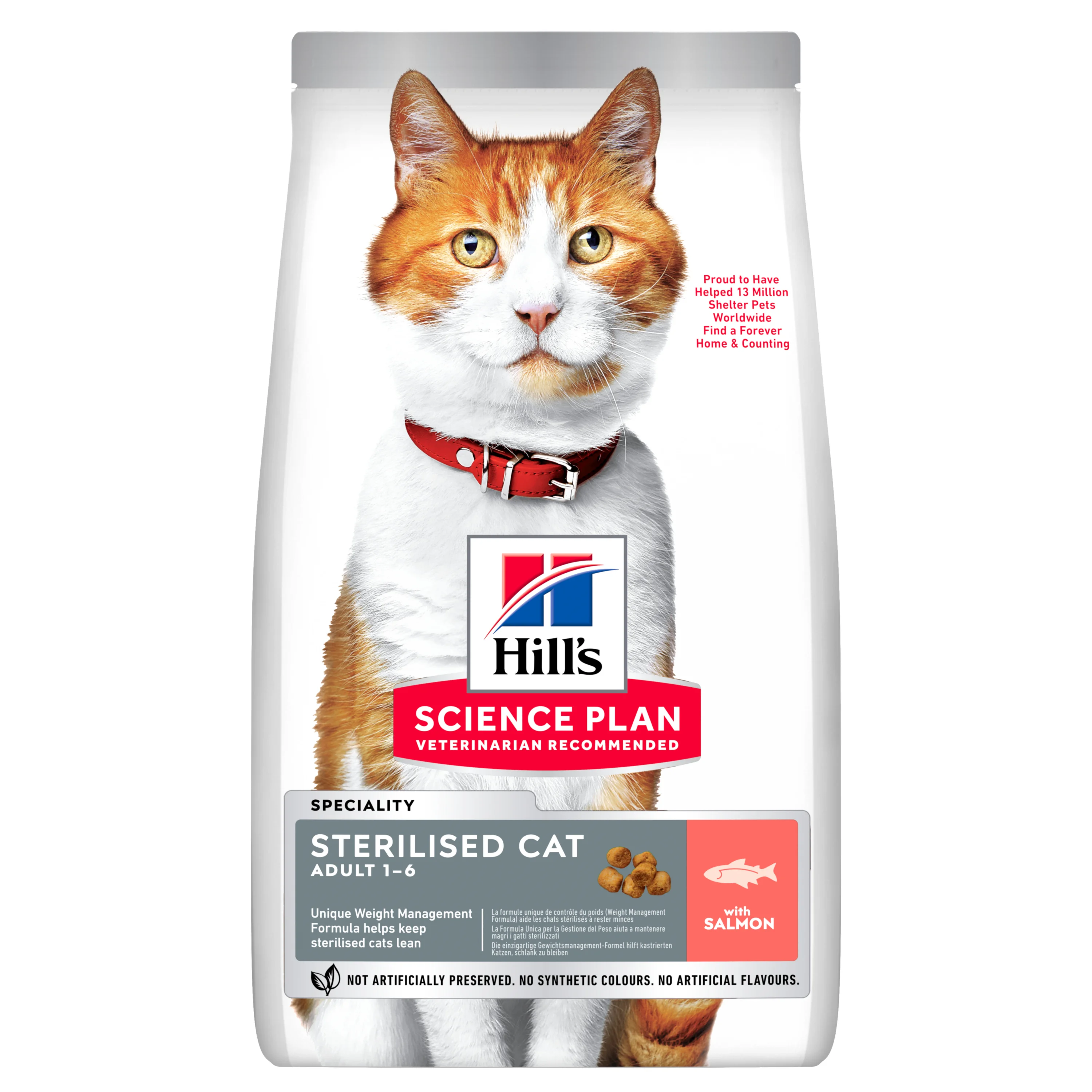 Soft Hill x27 s Science Plan Sterilised Adult Dry Cat Food Salmon 1.5kg Unique