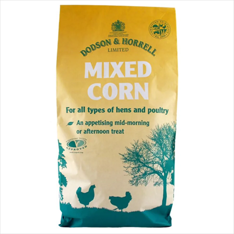 Consistent Dodson Horrell Chicken Mixed Corn Food 20kg High-Performance